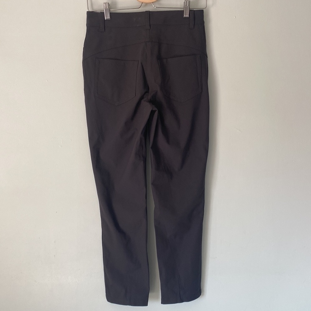 Lululemon City Sleek 5 Pocket Dark Grey Pants Size 6 - Picture 9 of 14